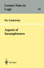 Per Lindström — Aspects of Incompleteness