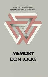 Don Locke (auth.) — Memory