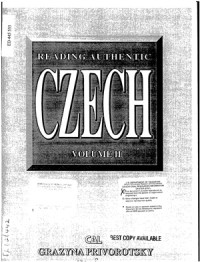 Privorotsky G. — Reading Authentic Czech. Volume II
