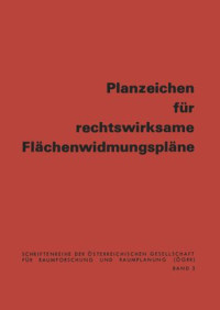 unknown — Planzeichen für rechtswirksame Flächenwidmungspläne