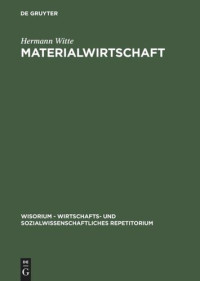 Hermann Witte — Materialwirtschaft