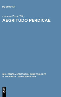 L. Zurli (editor) — Aegritudo Perdicae