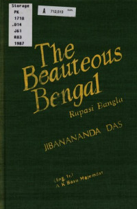 Jibanananda Das; A.K. Basu Majumdar (translator) — The Beauteous Bengal