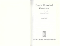 Stewart Edward Mann — Czech Historical Grammar