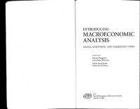 Hassan Bougrine, Mario Seccareccia — Introducing macroeconomic analysis : issues, questions, and competing views (-partial uploaded-)