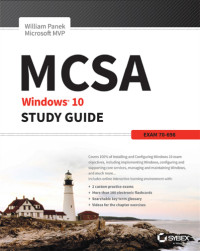 Panek, William — MCSA Windows 10 study guide: Exam 70-698