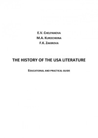 Челпанова, Елена Владимировна — История литературы США