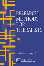 Avril Drummond, Jo Campling — Research Methods for Therapists