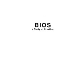 Sabelli, Hector C — Bios a study of creation
