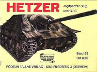 Horst Scheibert — Hetzer JgPz 38 (t) und G-13