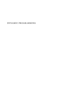 Richard Bellman — Dynamic Programming