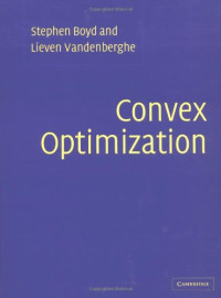 Stephen Boyd, Lieven Vandenberghe — Convex Optimization