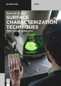 Rawesh Kumar — Surface Characterization Techniques: From Theory to Research