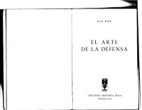 Ilia Kan — El arte de la defensa