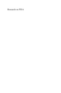 Manfred Prenzel; et al — Research on PISA : research outcomes of the PISA Research Conference 2009