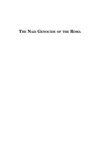 Anton Weiss-Wendt (editor) — The Nazi Genocide of the Roma: Reassessment and Commemoration