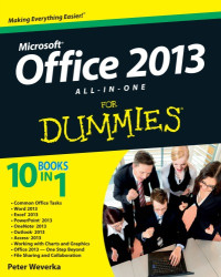 Weverka, Peter — Office 2013 All-In-One for Dummies