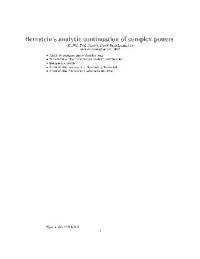 Garrett P. — Bernstein's analytic continuation of complex powers (1995)(en)(9s)