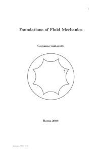 G. Gallavotti [faint scan] — Foundations of Fluid Mechanics