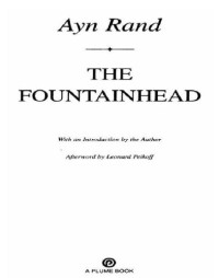 Ayn Rand — The Fountainhead