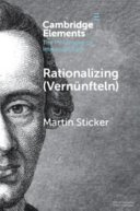 Martin Sticker — Rationalizing (Vernünfteln)