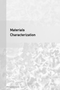 Ranganathan, Narayanaswami — Materials characterization : modern methods and applications