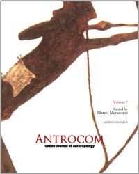 Marco Menicocci, Moreno Tiziani — Antrocom: Journal of Anthropology: Printed Edition: 7