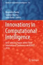 Brajendra Panda, Sudeep Sharma, Usha Batra (eds.) — Innovations in Computational Intelligence : Best Selected Papers of the Third International Conference on REDSET 2016