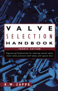 R  W Zappe — Valve selection handbook