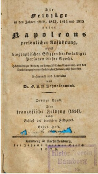 Franz Joseph Adolf Schneidawind — Der französische Feldzug (1814), nebst Schluß des deutschen Feldzuges