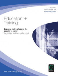 Carol Evans; Sue Shaw — Exploring Style: Enhancing the capacity to learn