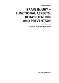 Amit Agrawal — Brain injury - functional aspects, rehabilitation and prevention