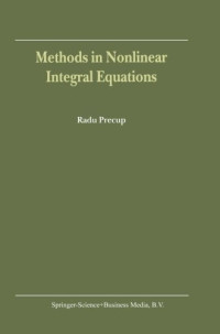 Precup, Radu — Methods in nonlinear integral equations