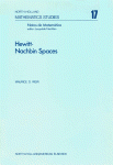 Maurice D. Weir (Eds.) — Hewitt-Nachbin Spaces