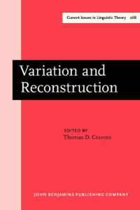 Thomas D. Cravens (Ed.) — Variation and Reconstruction