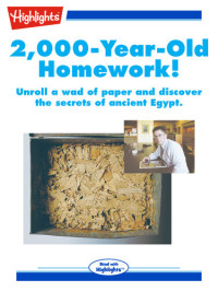 Highlights for Children — 2000 Year Old Homework! (picture book) (2015)