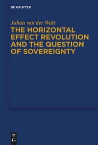 Johan van der Walt — The Horizontal Effect Revolution and the Question of Sovereignty