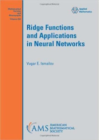 Vugar E. Ismailov — Ridge Functions and Applications in Neural Networks