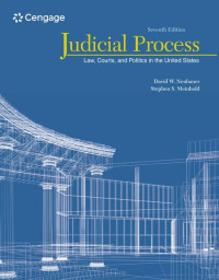 David W. Neubauer, Stephen S. Meinhold — Judicial Process: Law, Courts, and Politics in the United States