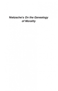 Robert Guay — Nietzsche's On the Genealogy of Morality