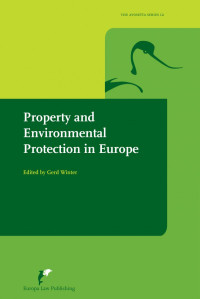 Gerd Winter — Property and Environmental Protection in Europe