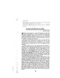 Abram Hoffer, Linus Pauling — Niacin (Vitamin B3) and LSD by Abram Hoffer
