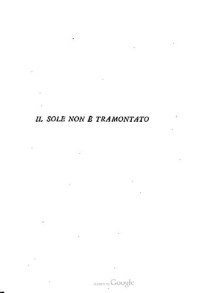 Giuseppe Antonio Borgese — Il sole non è tramontato. Novelle