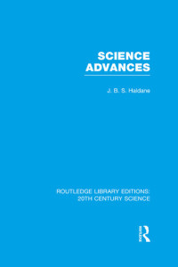 J.B.S. Haldane — Science Advances