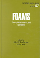Prud'Homme, R.K. and Khan, S.A. — Foams: Theory: Measurements: Applications