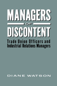 Diane H. Watson — Managers of Discontent