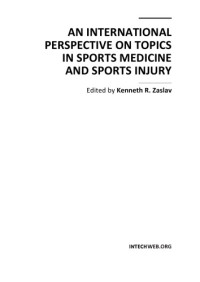 K. Zaslav  — An International Persp. on Topics in Sports Med., Sports Injury