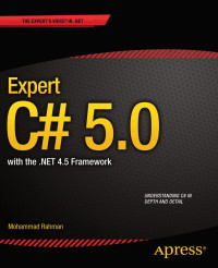 Mohammad Rahman — Expert C# 5.0: With the .NET 4.5 Framework