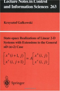 Krzysztof Galkowski — State-space Realisations of Linear 2-D Systems with Extensions to the General nD (n > 2) Case