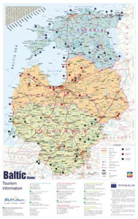  — Baltic States Camping Map